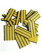 NVA ÄRMELSTREIFEN VM OFFZ.SORT.P.PAAR