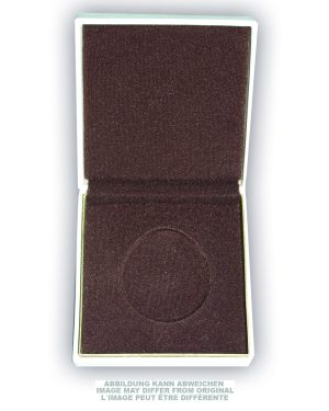 MDI MEDAILLENETUI 12X12X3,5 CM WEISS