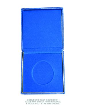 MDI MEDAILLENETUI 12X12X3,5 CM BLAU