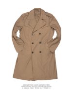 ITAL.TRENCHCOAT OLIV GEBR.