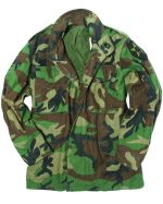US FELDJACKE M65 (XS-M) WOODLAND GEBR.