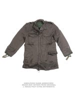 GRIECH.FELDJACKE M65 'US TYP' M.RV U.FU.OLIV NEUW.