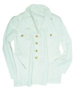 BW UNIFORMJACKE (GR.96-112) O.KNÖPFE WEISS GEBR.