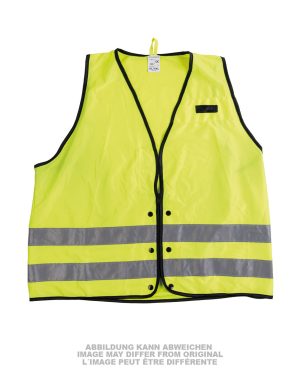 BW WARNWESTE VERSCH.MODELLE NEONGRÜN GEBR.