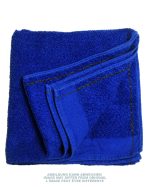 BW HANDTUCH FROTTEE BLAU/GELB GEBR.