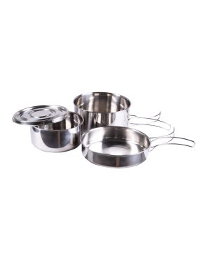 KOCH-SET ST/STEEL 4-TLG.