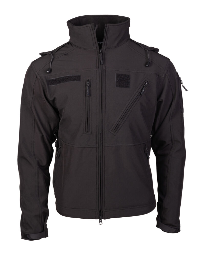 SOFTSHELL JACKE SCU 14 SCHWARZ