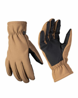 SOFTSHELL HANDSCHUHE THINSULATE DK.COYOTE