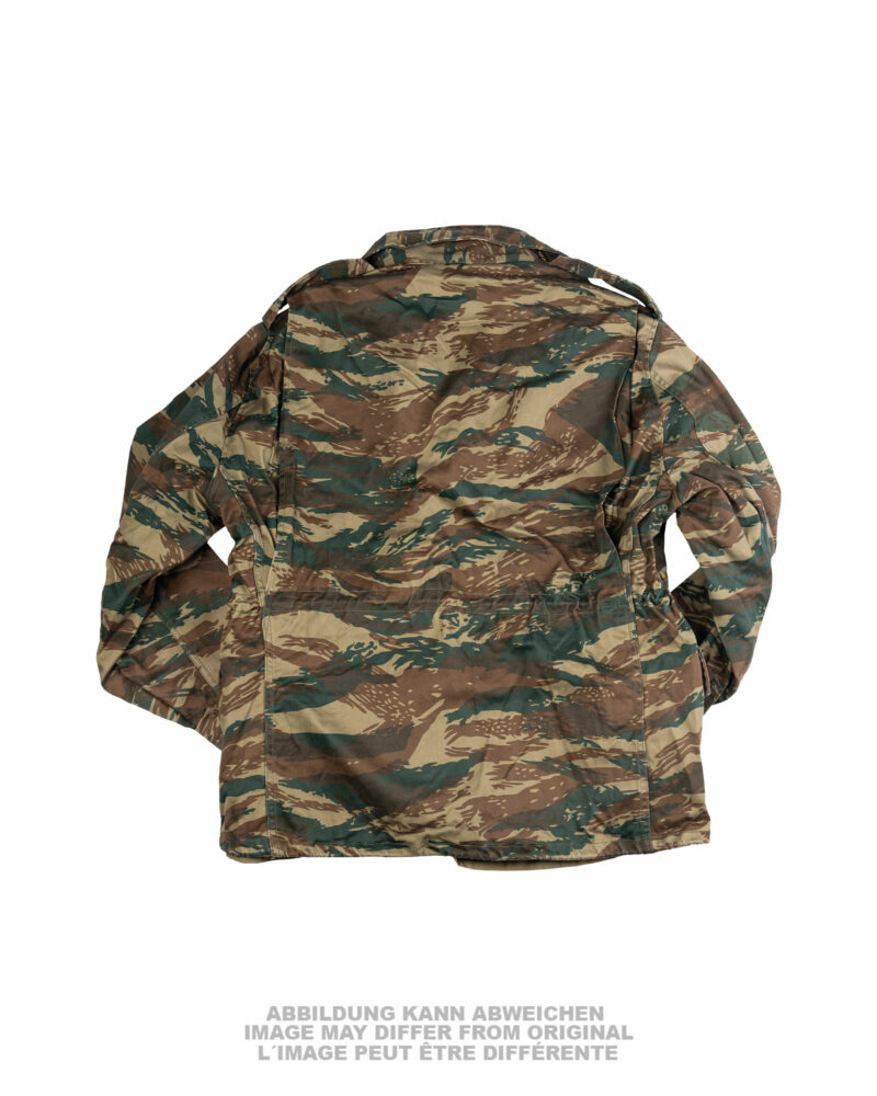 GRIECH.FELDJACKE M65 M.FU.US TYP LIZARD CAMO GEBR. – Bild 2