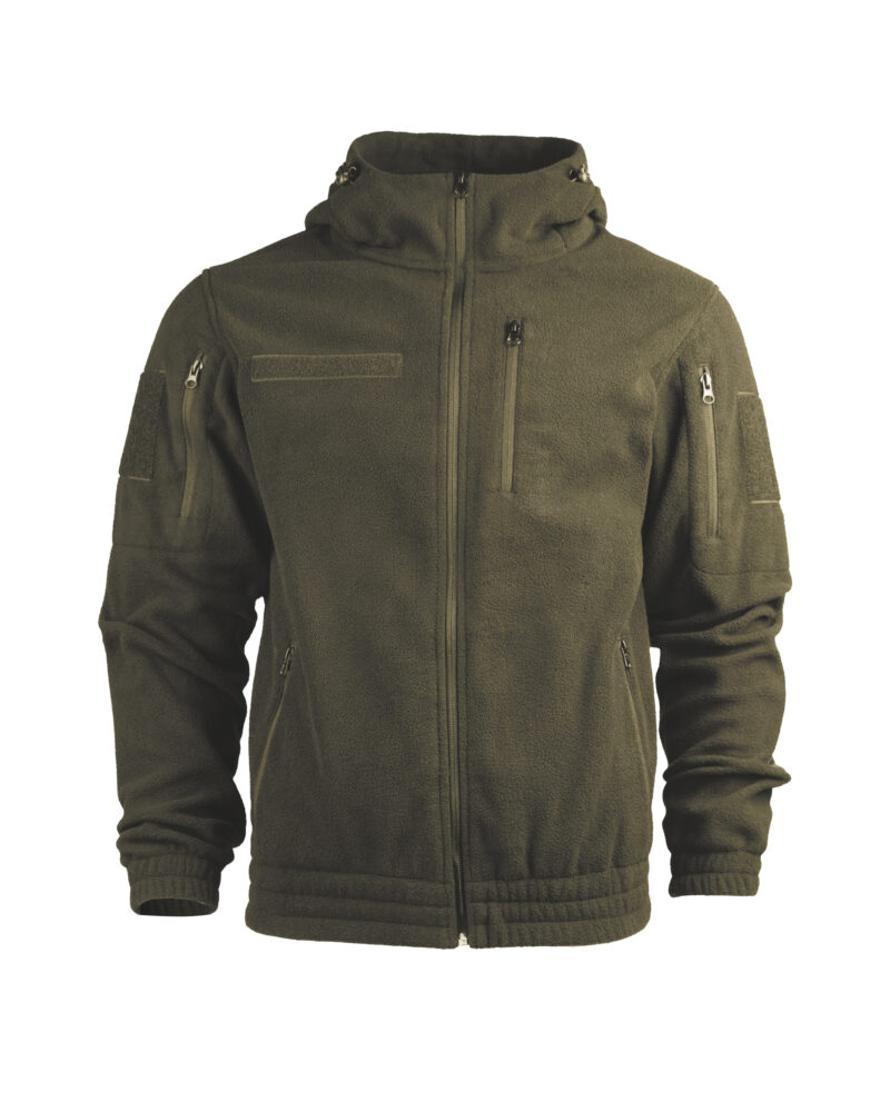 KÄLTESCHUTZJACKE FLEECE GEN.II M.KAPUZE OLIV