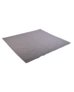 WOLLDECKE 175X150 CM 100/WOLLE LIGHT GREY