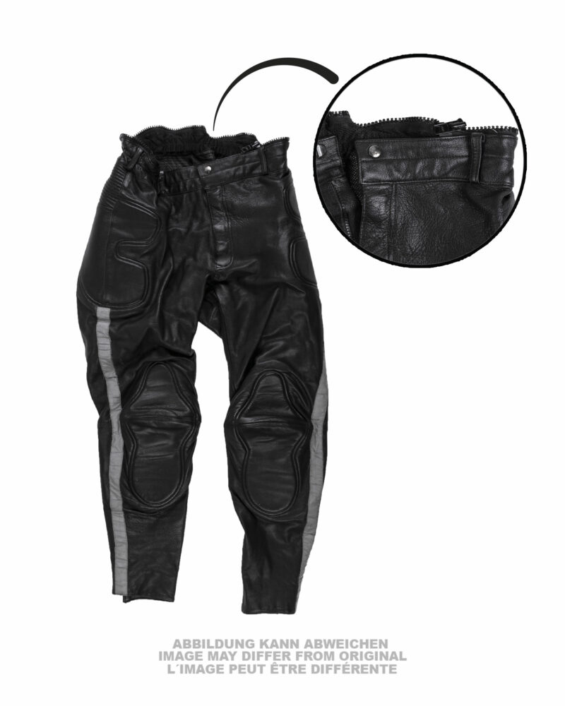 BW LEDERHOSE KRAD SCHWARZ GEBR.