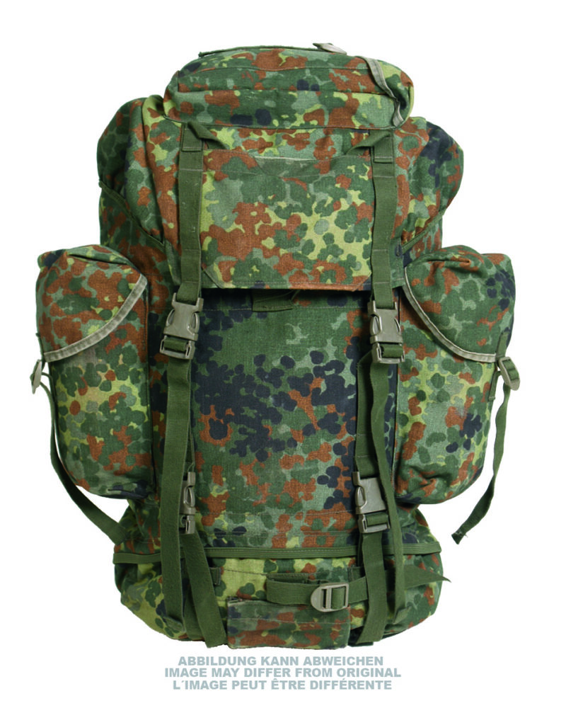 BW KAMPFRUCKSACK FLECKTARN GEBR.