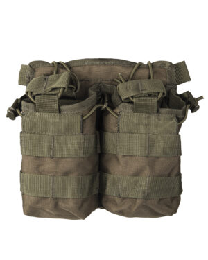 MAG.TASCHE OPEN TOP DOUBLE OLIV