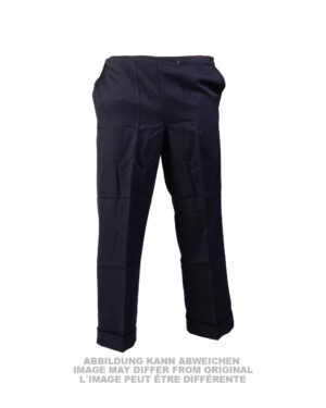 NVA MARINEKLAPPHOSE BLAU GAB.GEBR.