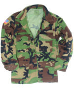 US BDU FELDJACKE W/L M.ABZ.GEBR.