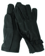 BELG.FINGERHANDSCHUHE LEDER US-TYP SCHWARZ NEUW.