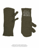 US GI HANDSCHUHE TRIGGER FINGER WOLLE OLIV NEUW.