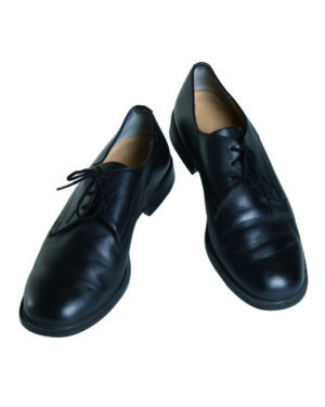 BW HALBSCHUHE LEDER SCHWARZ GEBR.