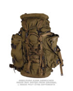 BRIT.RUCKSACK 'BERGHAUS' 110L OLIV M.SEITENTA.GEBR