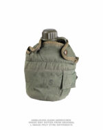 US FELDFLASCHE 0,75 LTR. M.HÜLLE GEBR.