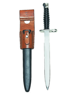 SCHWEIZ.BAJONETT M57 M.SCHUH LEDER GEBR.