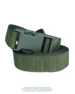 SCHWEIZ.PACKRIEMEN 25MM M.STECKV. 170CM OLIV