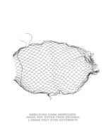 BELG.HELMTARNNETZ GROSSMASCHIG OLIV GEBR.