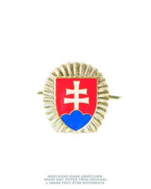 CZ MÜTZENABZEICHEN SILBER/GOLD GEBR.