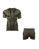 FUNKTIONSUNTERWÄSCHE 'PERFORMANCE' KURZ OLIV