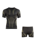 FUNKTIONSUNTERWÄSCHE 'PERFORMANCE' KURZ SCHWARZ