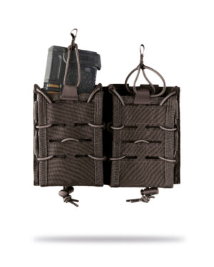 MAG.TASCHE OPEN TOP FLEX DOUBLE SCHWARZ