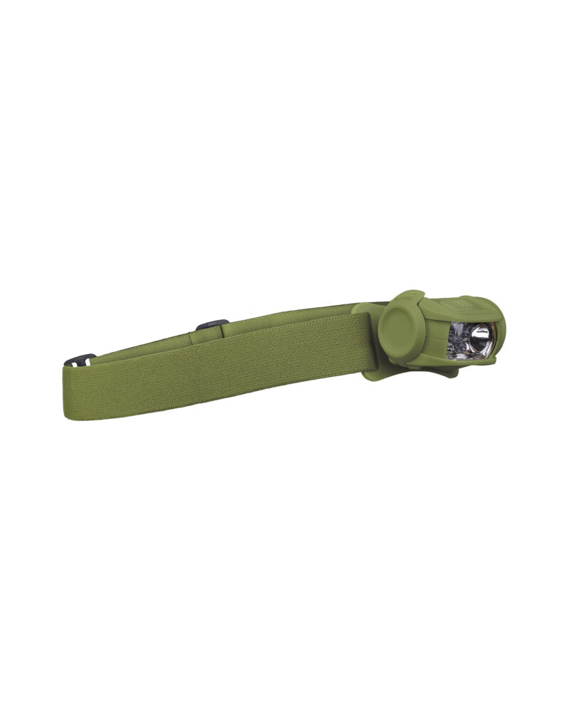 KOPFLAMPE LED 4-FARBIG OLIV