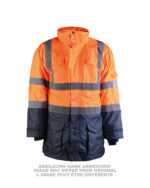 BW WETTER U.KÄLTESCHUTZWARNJACKE M.FUTTER GEBR.