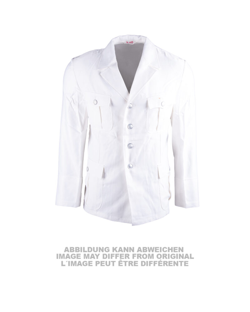 NVA UNIFORMJACKE WEISS GEBR.