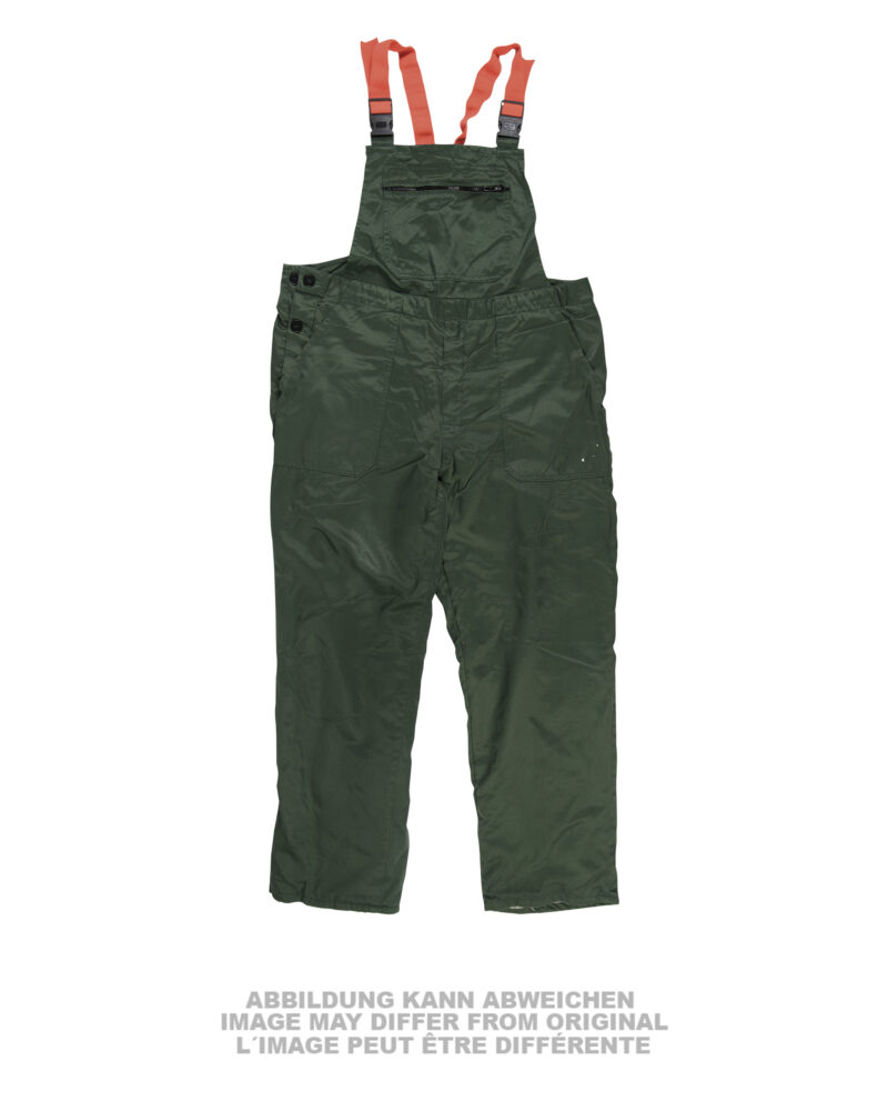 BW SCHNITTSCHUTZHOSE M.LATZ GRÜN GEBR.
