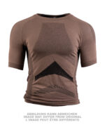 BW FUNKTIONSUNTERHEMD 1/2 ARM BRAUN/SCHWARZ GEBR.