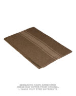 ITAL.WOLLDECKE 210X160 M.STREIFEN OLIV NEUW.