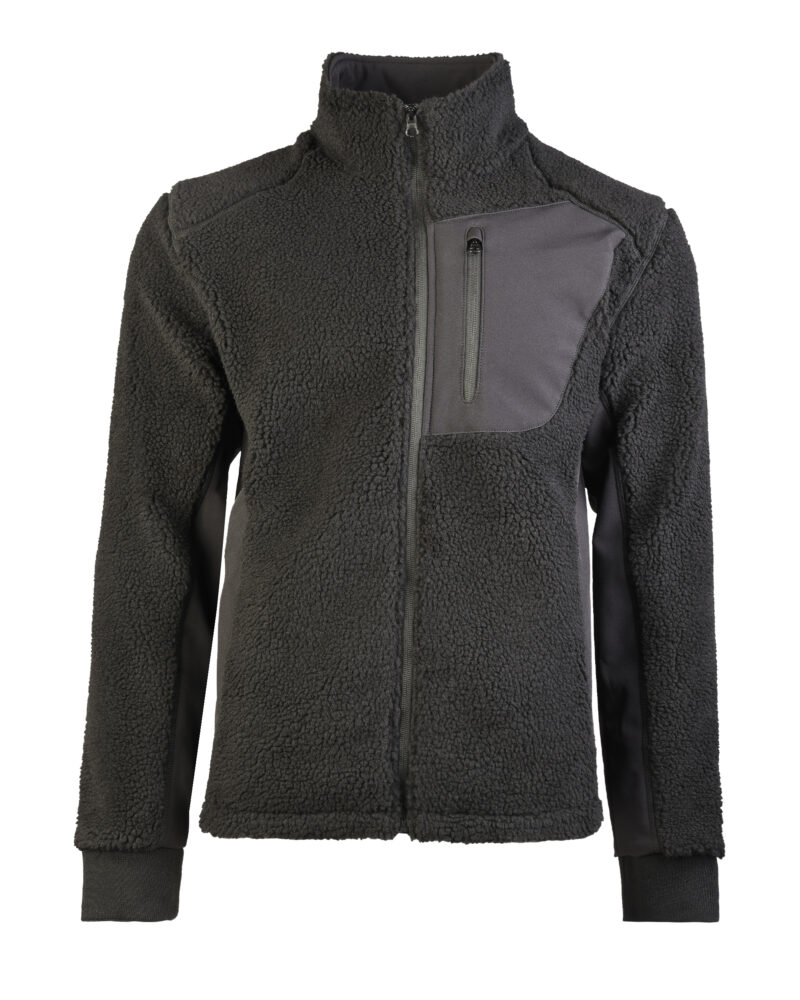 BEARFORCE KÄLTESCHUTZJACKE TEDDY-FLEECE SCHWARZ