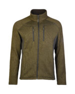 OUTDOOR KÄLTESCHUTZJACKE STRUCTURE-FLEECE OLIV