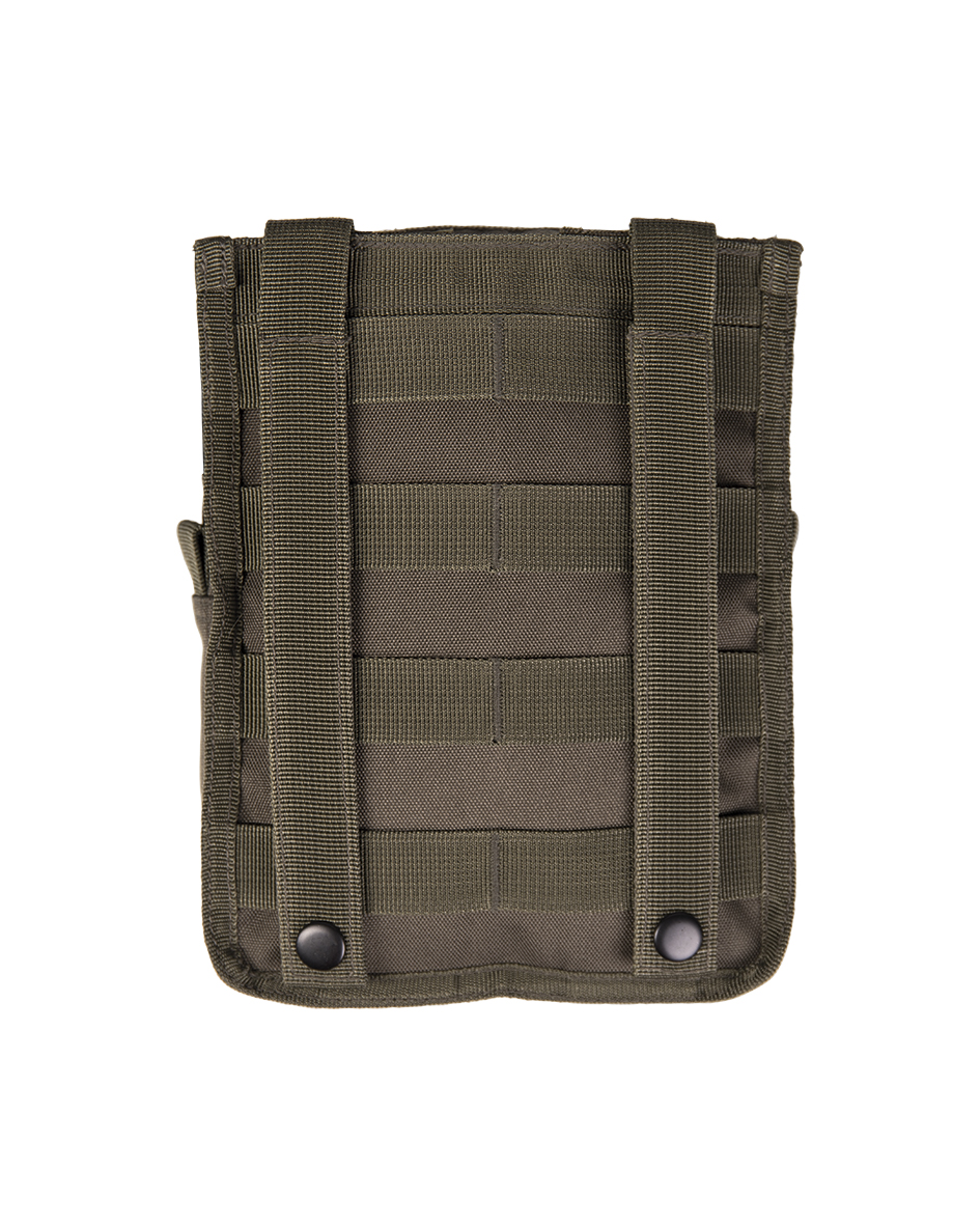 LASER CUT BELT POUCH LG OLIV – Bild 2