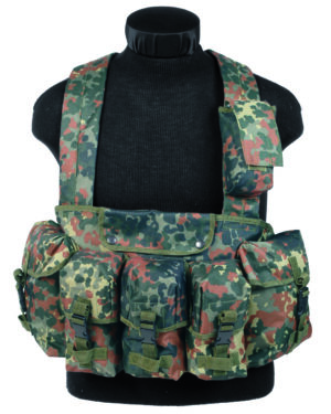 CHEST RIG 6-POCKET FLECKTARN