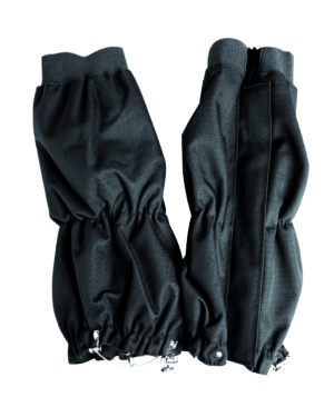 NÄSSESCHUTZGAMASCHEN M.STAHLSEIL SCHWARZ