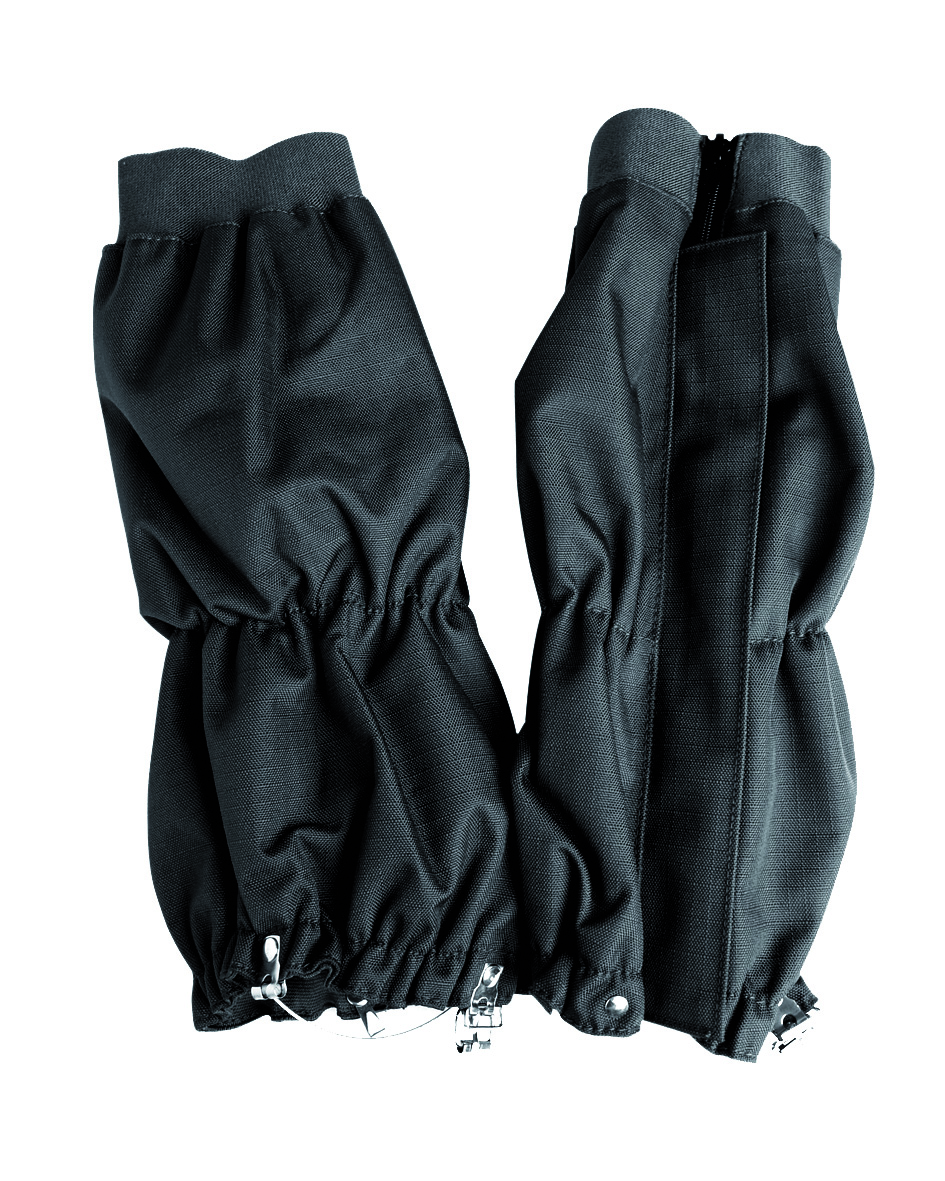 NÄSSESCHUTZGAMASCHEN M.STAHLSEIL SCHWARZ