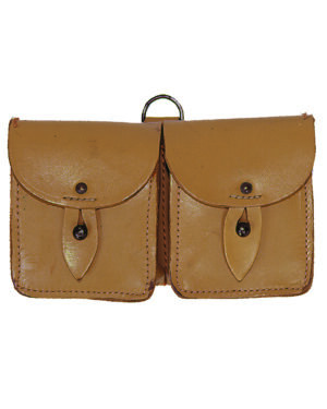 FRANZ.PATR.TASCHE LEDER 2-TLG.MAS GEBR.