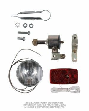 FAHRRADBELEUCHTUNG SET ANTIK NEUW.