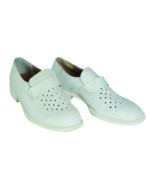 BW HALBSCHUHE LEDER WEISS GEBR.