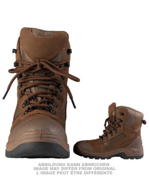 BW KAMPFSTIEFEL DAMEN LEICHT BRAUN NEUW.