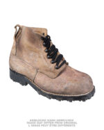 SCHWEIZ.BERGSCHUHE SOHLE GENAGELT BRAUN GEBR.