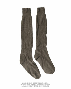 BW STIEFELSOCKE LANG STEINGRAU-OLIV GEBR.